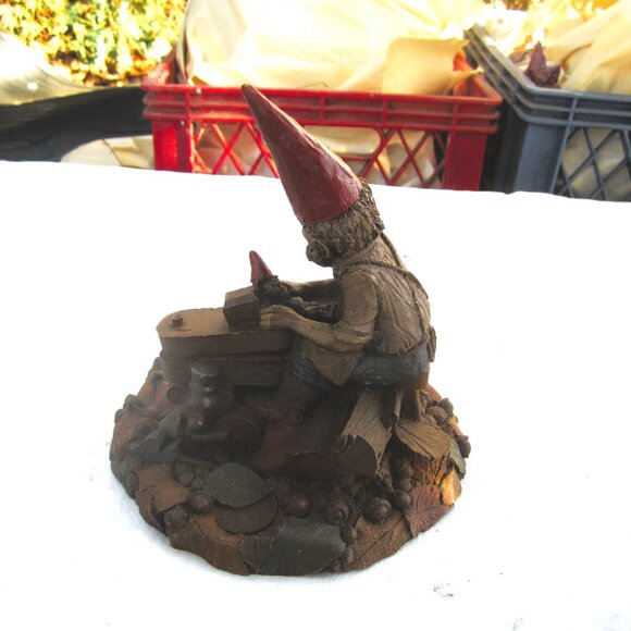 VTG 1988 TOM CLARK GNOME, GEPPETTO, PUPPET/TOY MAKER, - Picture 3 of 9